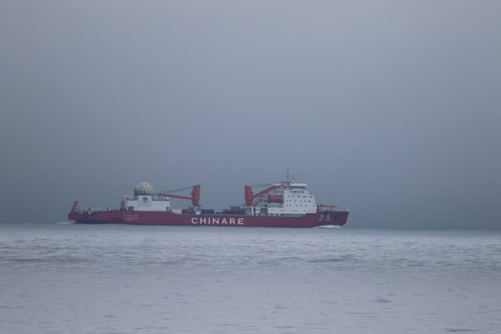 Coast Guard monitors Chinese research vessel as it cuts through sovereign-US waters to the Arctic
