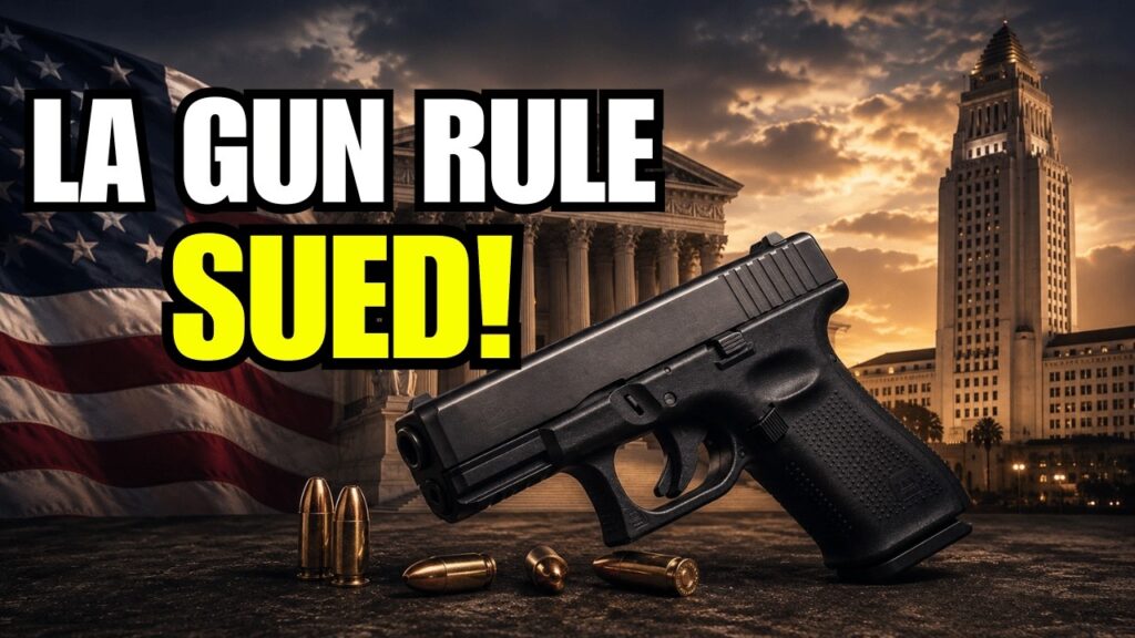 Los Angeles Just Got Sued Over Its One-Handgun-a-Month Rule!