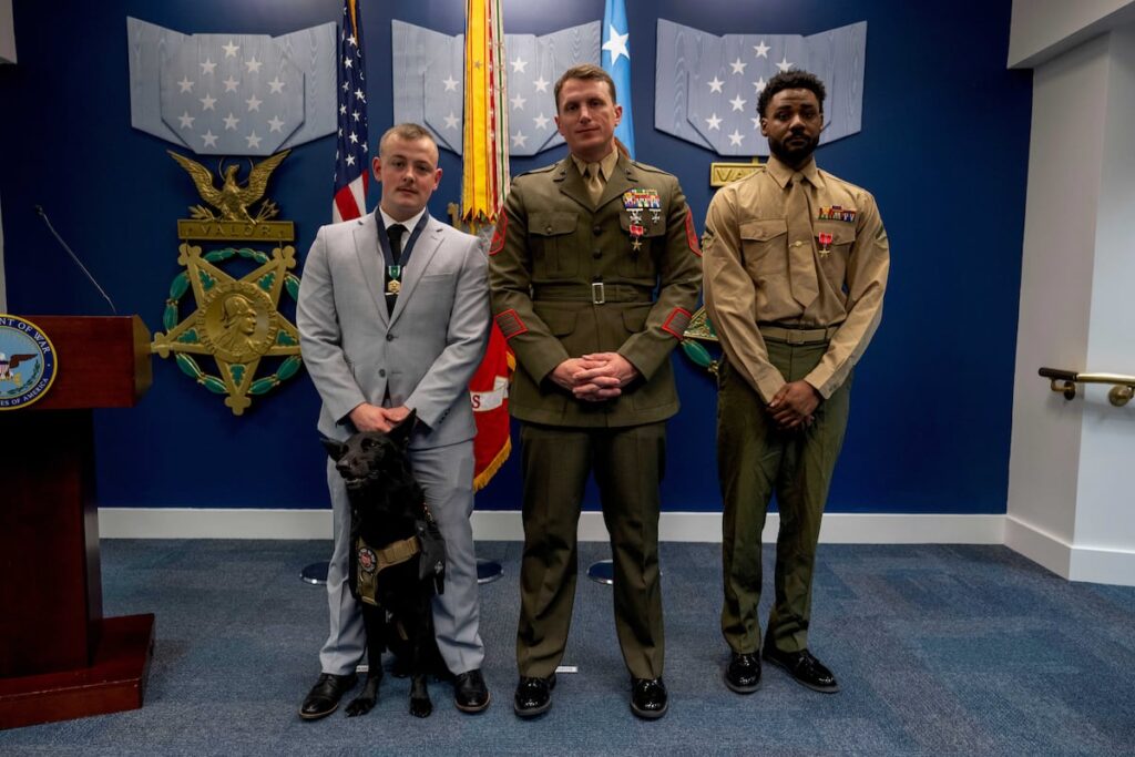 Pentagon upgrades awards for 3 Marines at Abbey Gate attack