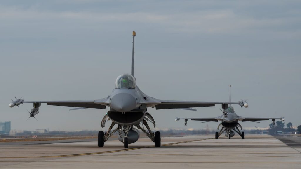 Pilot ejects as F-16 crashes in Michigan, responders treated for chemical exposure