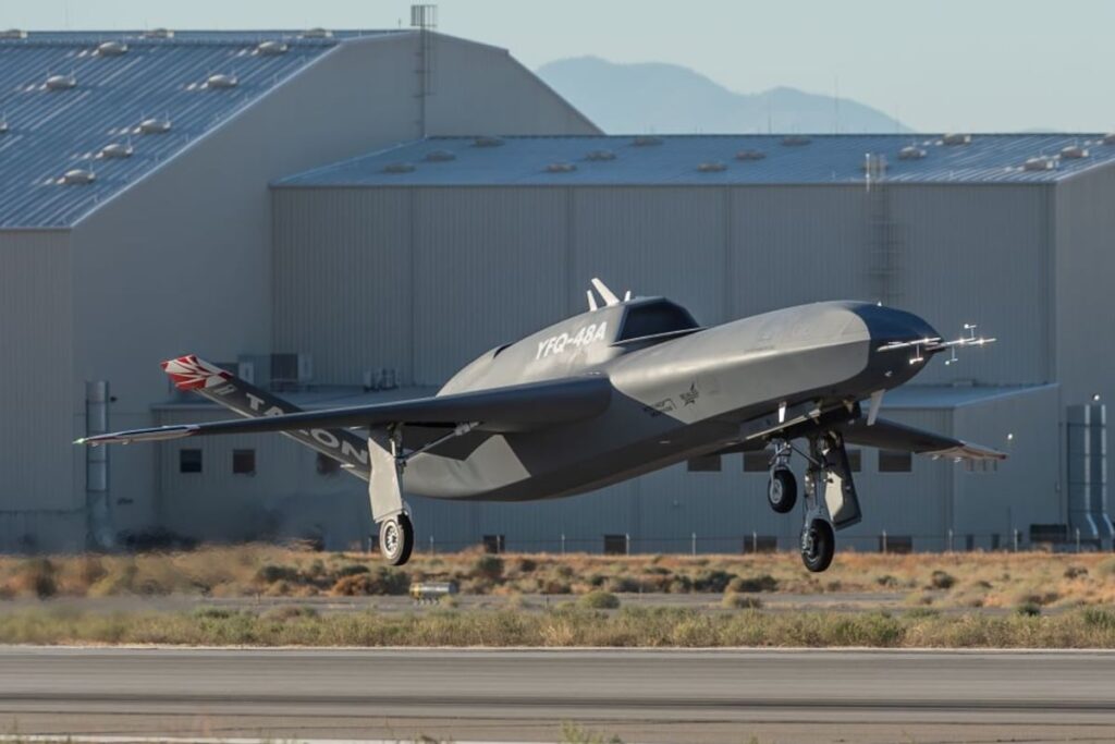 Northrop Grumman’s YFQ-48A CCA completes first fully autonomous flight Northrop Grumman’s YFQ-48A CCA completes first fully autonomous flight